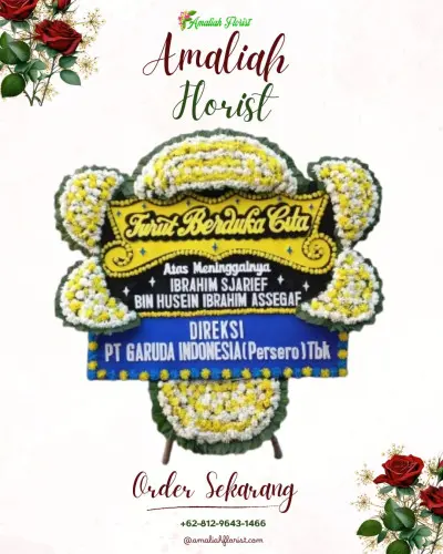 Papan Bunga Duka di Mangga Dua Selatan